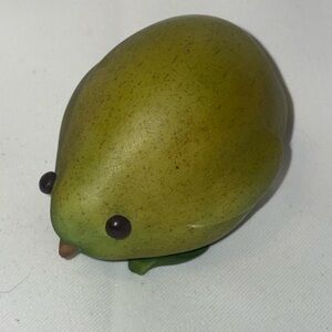 Enesco homegrown pear hen chick figurine 2009 rare